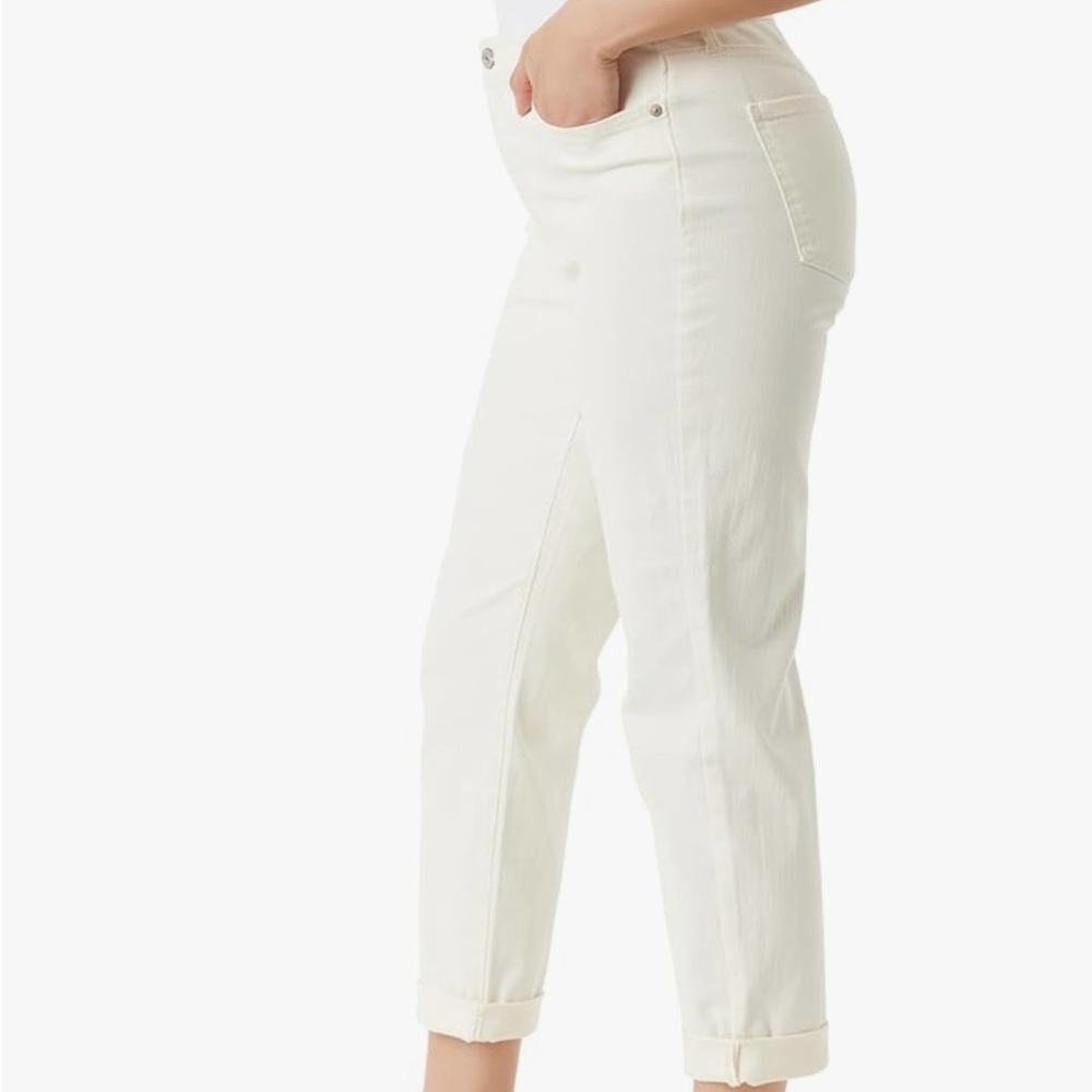 Gloria Vanderbilt Weekend Boyfriend Fit Jeans β Adjustable Roll Cuff - Picture 6 of 6
